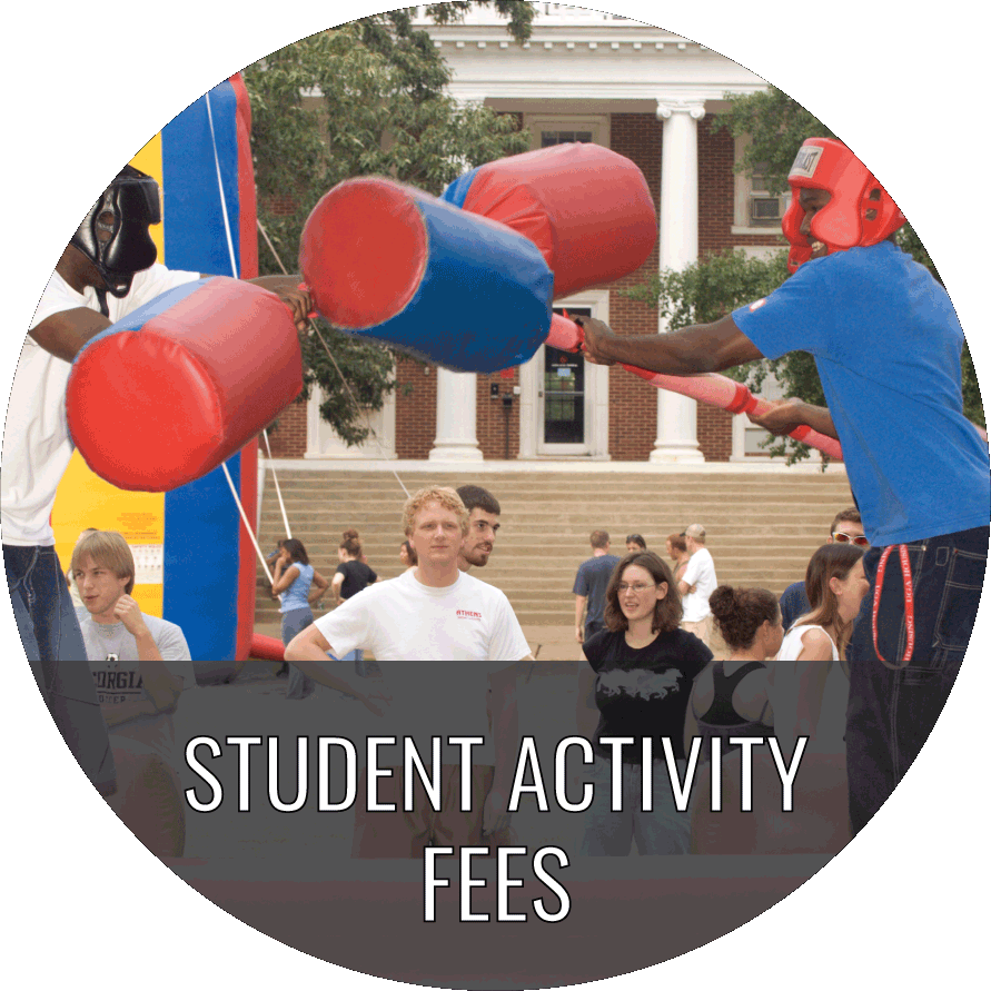 Student Activity Fees page.