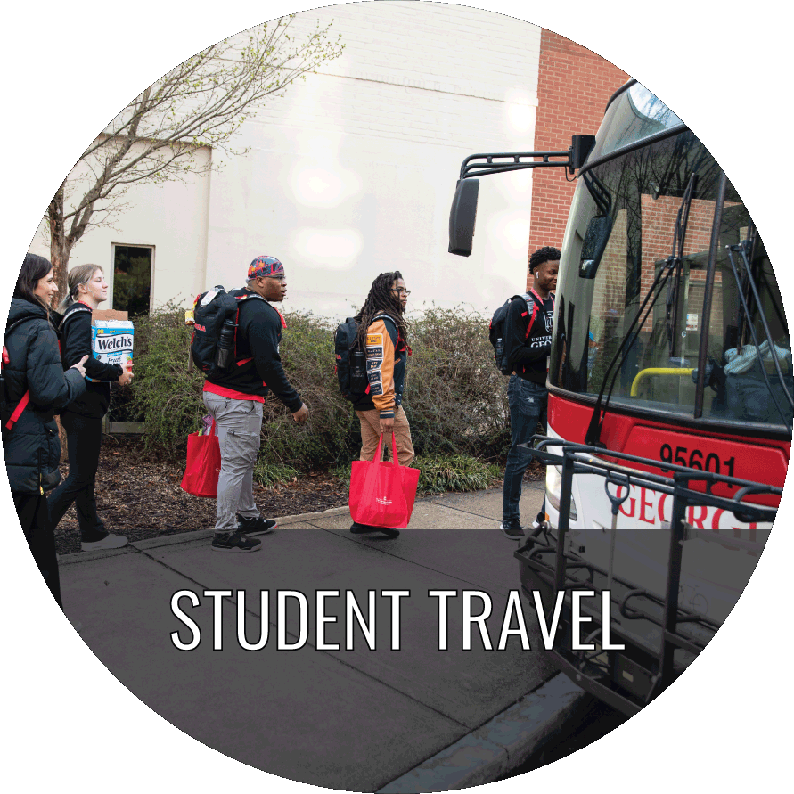 Student Travel page.
