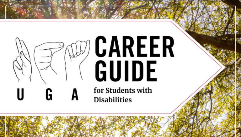 Image of the UGA Career Guide for Students with Disabilities logo