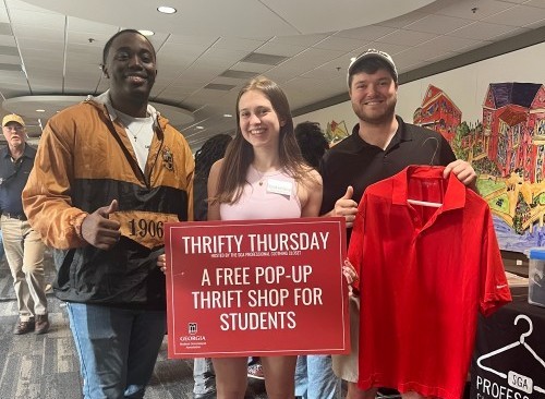 From Students, For Students: UGA students empower each other with professional attire