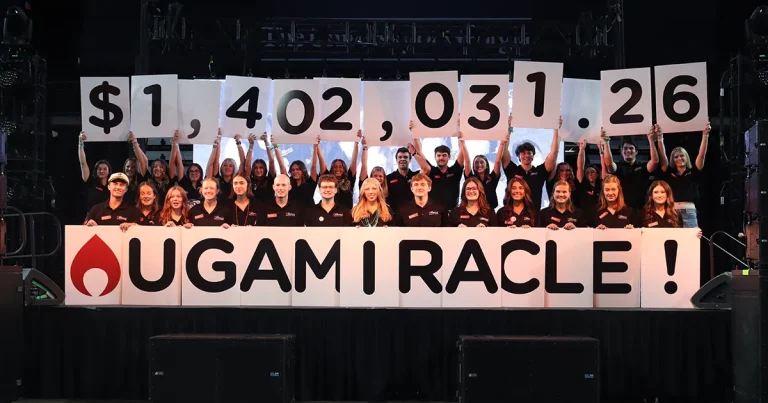 UGA student raises more than $100,000 for UGA Miracle