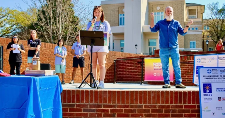 Walking the walk: how a passionate student provided a place of hope